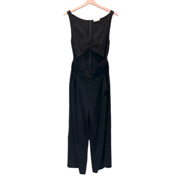 A.L.C Aurora Black Cutout Cropped Wide Leg Jumpsuit - 8 - Picture 11 of 11